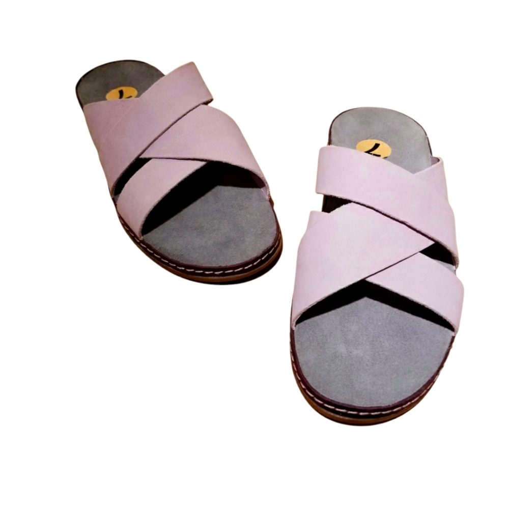 Chaco Women's Sandals - Soft Pink and Charcoal